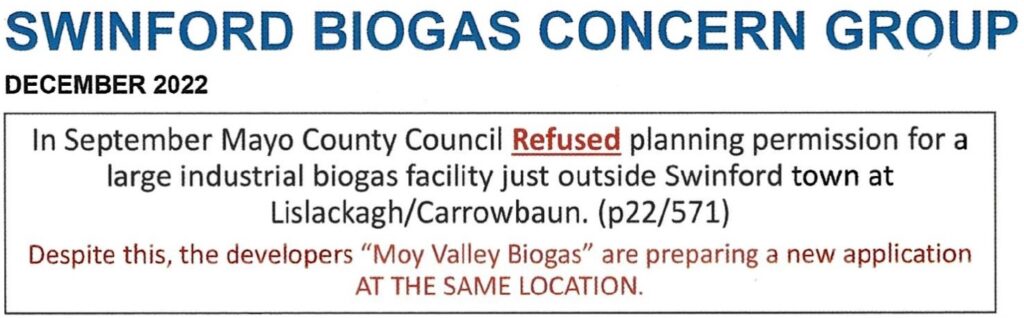 Biogas Concern Group December 2022 Newsletter